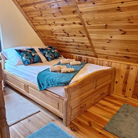 Domek Pod Lasem W Miejscowosci Rozogi- Mazury Exteriér fotografie